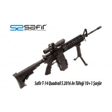 Safir Arms T-14 Quadrail S 36 Cal 10+1 Av Tüfeği